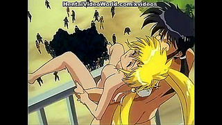 Karakuri Ninja Babe Pleasured Intensely in Animated Fantasy Adventure