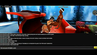 Anime Goddess Sparks Steamy Christmas Night in IMVU Fantasy World