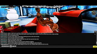 Lanas Naughty Christmas: Steamy 3D Hentai Fun with Sexy Gamers