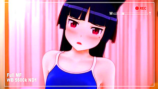 Kuroneko Kirino Face Off Against a Relentless Mech in Wild 3D Hentai Battle