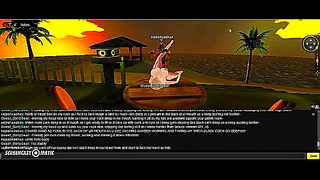 Darlys Steamy Beach Encounter Ignites Forbidden Desires in 3D