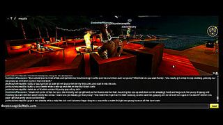 Beachside Double Penetration Fantasy – Steamy 3D Hentai IMVU Action