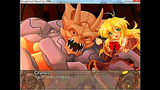 Busty Gamer Girl Tempts Player into Wild Eroge Adventure
