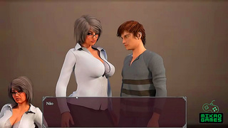 Tillman Tempts Busty Cartoon MILFs in Steamy Hentai Tryst