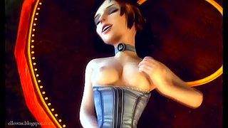 Elizabeth Explores Forbidden Desires with Comstock in Steamy BioShock Encounter
