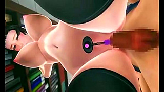 Aois Sensual Bookstore Encounter – Steamy 3D Hentai Desires Unfold