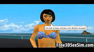 Sultry Foxy Cartoons Star Seduces Lover in Wild Boating Encounter