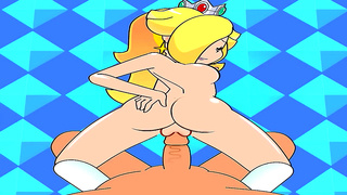 Daisy Delights Samus Rosalina with Sensual Lesbian Pleasures in Hentai Fantasy