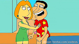 Lois Explores Forbidden Desire with Quagmire in Steamy Family Guy Encounter