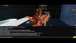Imprisoned 3D Diva Sparks Steamy Anime Encounter Behind Bars