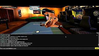Paiges Hot Game Room Fantasy Unfolds in Steamy 3D Anime Action