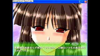 Adorable Anime Girl Takes Wild Ride in Steamy Eroge-Style Encounter