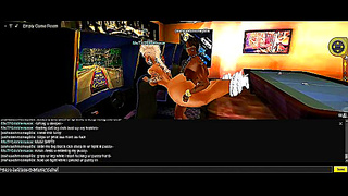 Tygas VR Fantasy: Busty Anime Babe Teases Pleasures in 3D Chat Realm