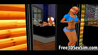 Wild 3D Animated Beauties Explore Pleasure in Steamy Group Encounter