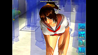 Anime Beauty Pregnant from Wild Subway Blowjob Encounter