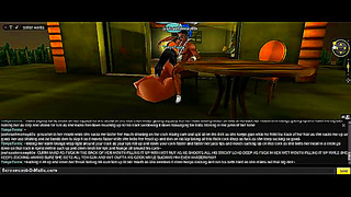 Lustful 3D Anime Babe Tempts Gamer into Steamy Tryst on Tokyo Shore