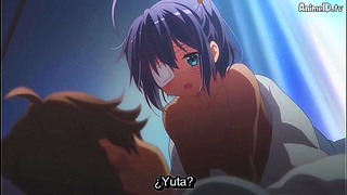 Chuunibyou Lovers Embrace Fate in Fiery Romantic Encounter