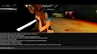 Lia Gets Pounded by Massive Animated Cock in Steamy IMVU Encounter