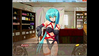 Seductive Hentai Vixen Tempts Hero in Steamy Eroge Encounter