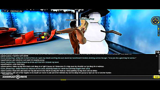 Amys Steamy Christmas Escape: Wild 3D Hentai Fantasy Unfolds