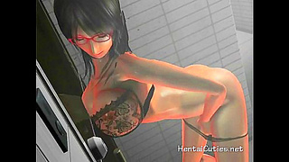 Teen Goddess Teases Solo Pleasure in Seductive Lingerie – Hot Hentai Fantasy