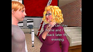 Blonde Hentai Beauty Enjoys Steamy Cartoon Encounter with Big Cock Lover