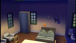 Sims Lesbian Duo Ignite Steamy Romance in Animated Fantasy Encounter