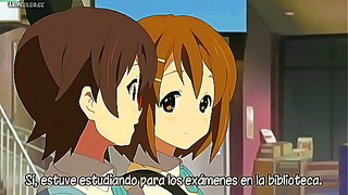 K-On! Cuties Play Hot Tunes That Turn Into Steamy Lesbian Fun