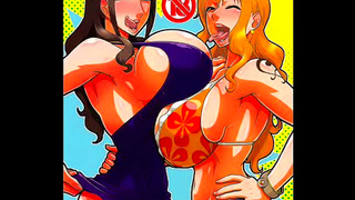 Nico Robin Tempts with Fiery Desire in Steamy One Piece Hentai Encounter