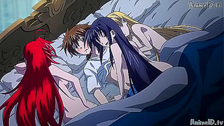 Lustful Anime Beauty Tempts Hero in Steamy HD DXDBorn Encounter