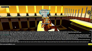 IMVU Babe Overwhelmed by Steamy Double Penetration in 3D Hentai Fantasy