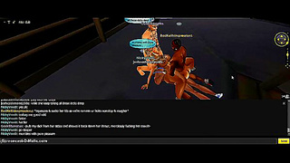 Nicky V Dominated in Steamy 3D Hentai Group Encounter