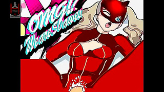 Ann Takamaki Tempts Joker with Naughty Seduction in Persona 5 Fantasy