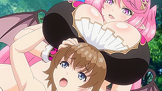 Succubus Tempts Virgin with Busty Curves in Wild Hentai Fantasy Ride