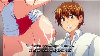Curvy Sporty Teen Enjoys Nipple Play from Horny Guy in Steamy Hentai Scene