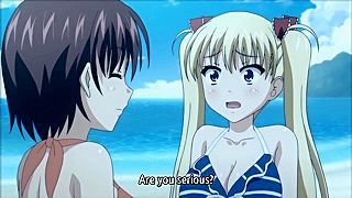 Busty StepDaughter Pleasures Demon StepDad with Sensual Bojob on Tropical Beach