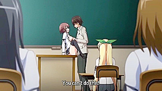 Virgin Student Pregnant Classmate Brainwashed in Hypnotic Hentai School Tale