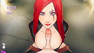 Busty Redhead Katarana Delivers Wild Titjob Cum Facial Fantasy