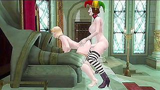 Jesters Forbidden Tryst with a Lustful Noble in Royal Chambers