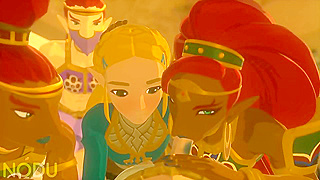 Zelda Urbosa Pleasure Link Together in Steamy Threesome Fantasy