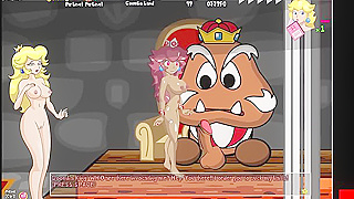Plump Princess Peach Seduces Every Monster in Marios World