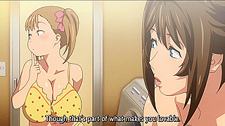 StepMom StepDaughter Share Steamy Breast Milk Threesome in Forbidden Hentai Fantasy
