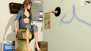Ellie Seduces Stranger at the Glory Hole for Steamy Creampie Encounter