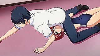Adorable Swimsuit Teen Gets Face-Fucked Hard in Steamy Locker Room Scene
