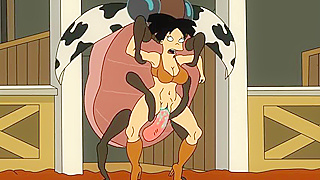 Amy Wong Takes On Giant Beetles Thick Cock in Steamy Hentai Encounter