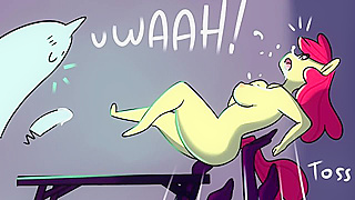 Pony Girl Takes Hard Dildo Ride in Steamy Hentai Action