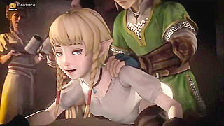 Linkle Enjoys Forbidden Tryst as Time Stops in Zeldaverse Escape