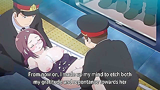 Senseis Big Tits Steamy Mouth Fuck Ride on Graduation Night Trains EX