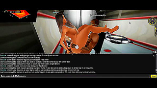 Hot IMVU Babes Steamy 3D Space Encounter Turns into Wild Fuck Fest