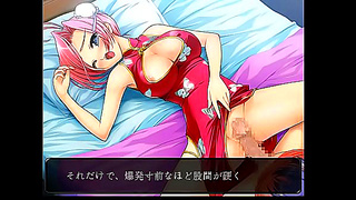 Curvy Anime Vixen Tempts Lover in Lacy Dress for Steamy Hentai Encounter